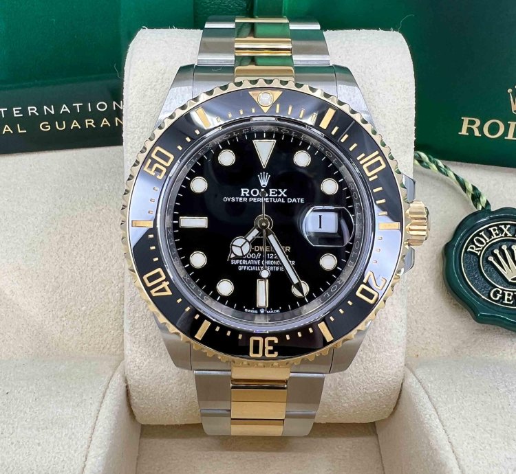 Rolex Sea-dweller Unworn 2025 Sea-dweller 18k Two-tone Black 126603-0001 Complete
