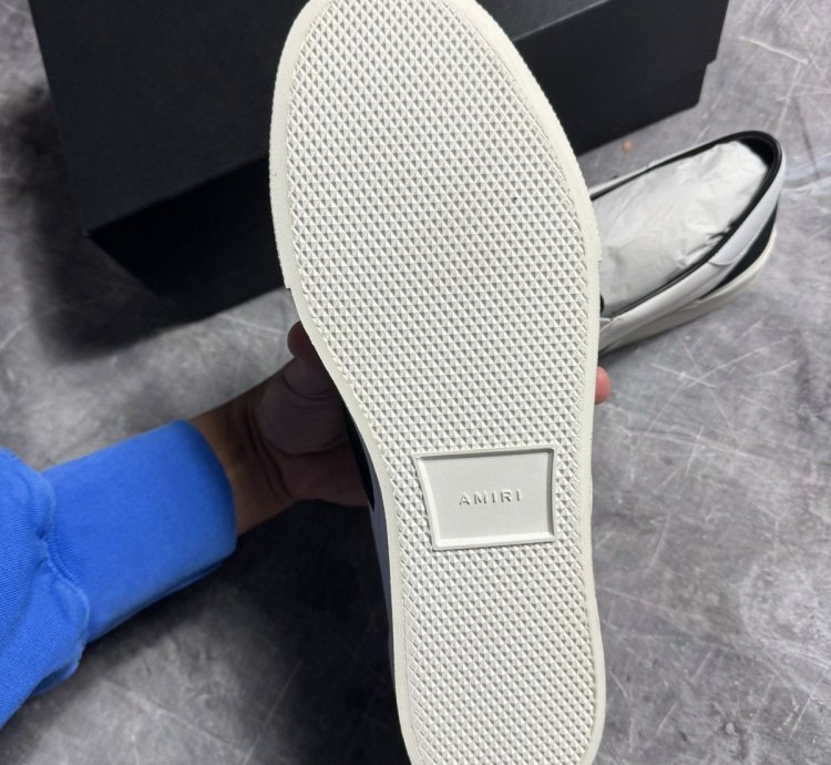 Amiri Flame Slip On Low-top Sneakers