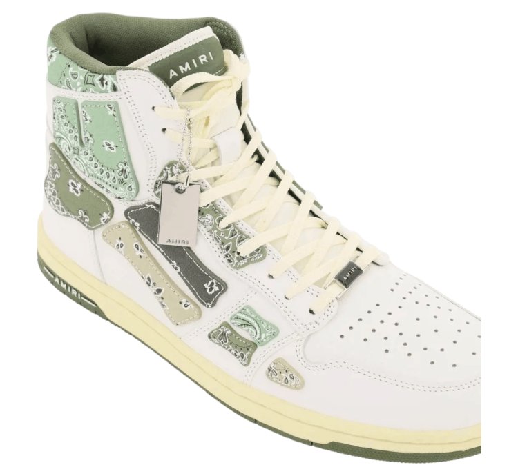 Amiri Fw22 Skeleton High-top Sneakers
