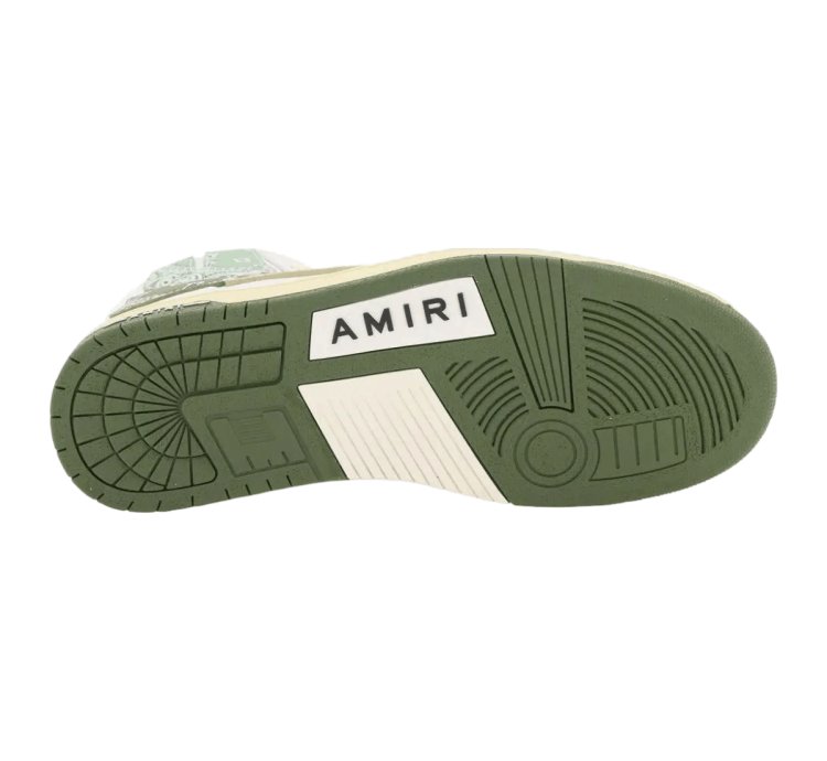 Amiri Fw22 Skeleton High-top Sneakers