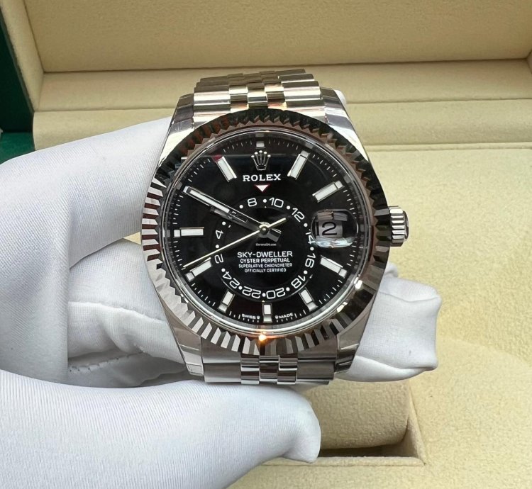 Rolex Sky-dweller 2025 New Sky-dweller Black Jubilee 42mm