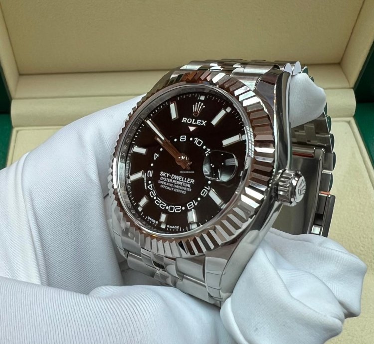 Rolex Sky-dweller 2025 New Sky-dweller Black Jubilee 42mm