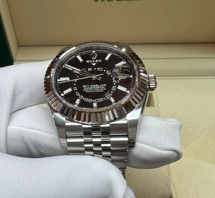Rolex Sky-dweller 2025 New Sky-dweller Black Jubilee 42mm