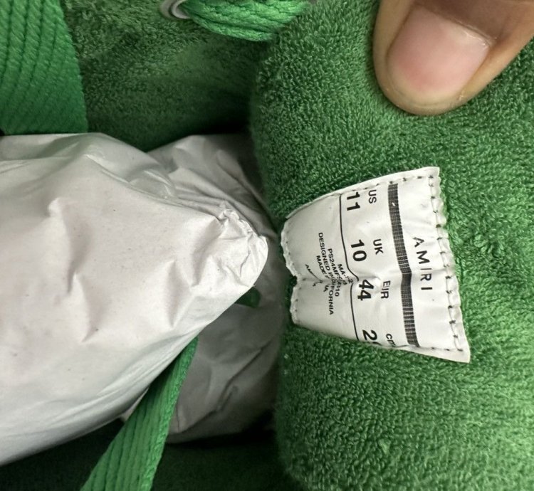 Amiri Green Sneakers