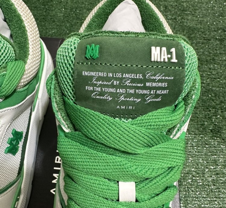 Amiri Green Sneakers