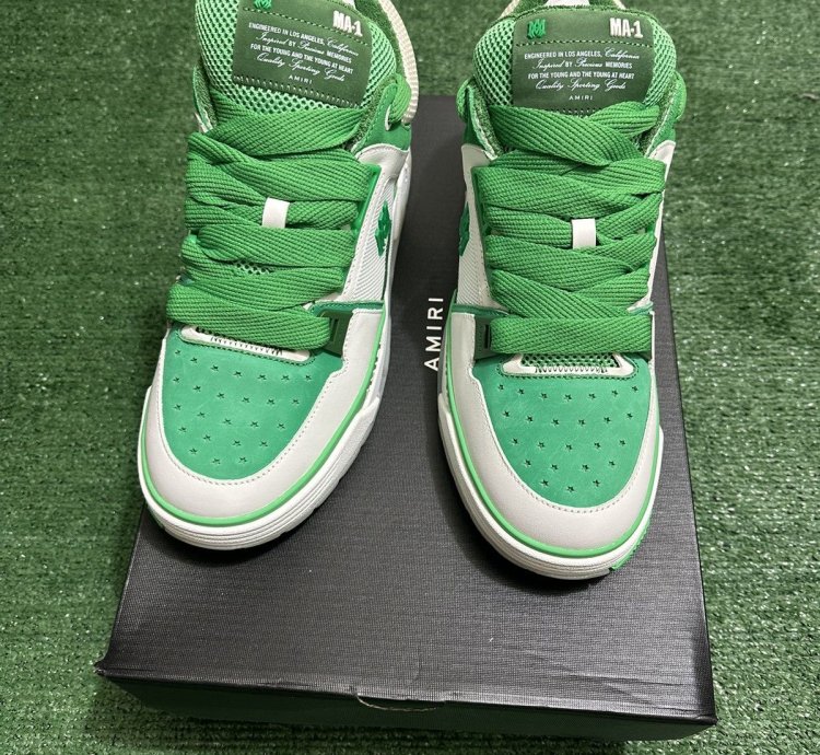 Amiri Green Sneakers