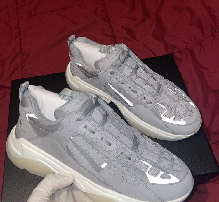 Amiri Grey Bone Runner