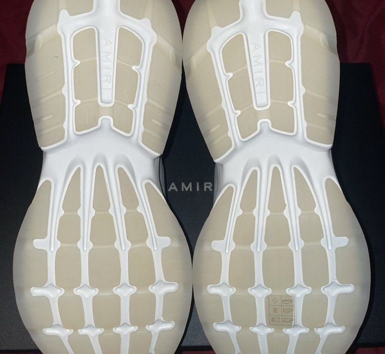 Amiri Grey Bone Runner