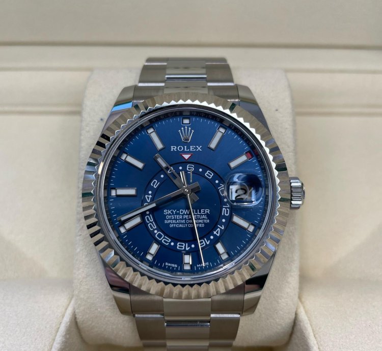 Rolex Sky-dweller oyster Blue Dial