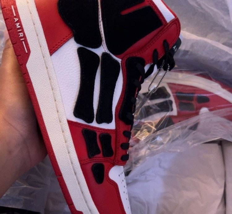 Amiri High Top Skel Sneakers