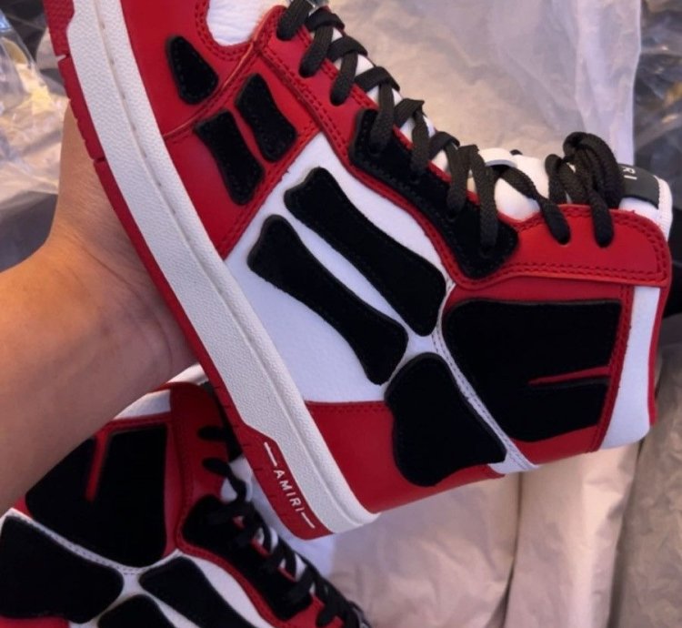 Amiri High Top Skel Sneakers