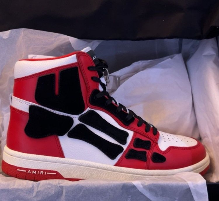 Amiri High Top Skel Sneakers