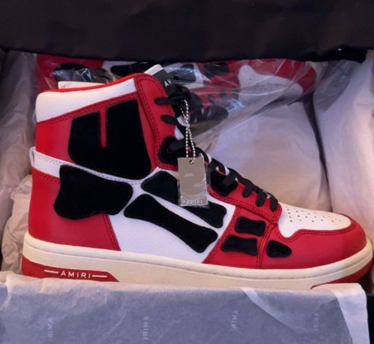 Amiri High Top Skel Sneakers