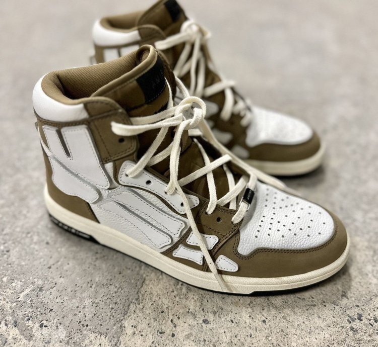 Amiri High Top Skeleton Trainers