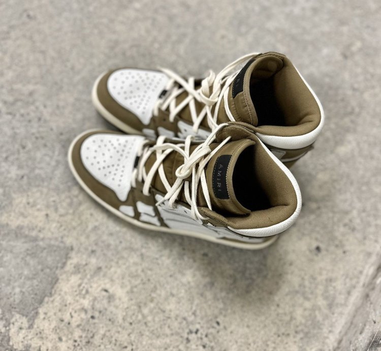 Amiri High Top Skeleton Trainers