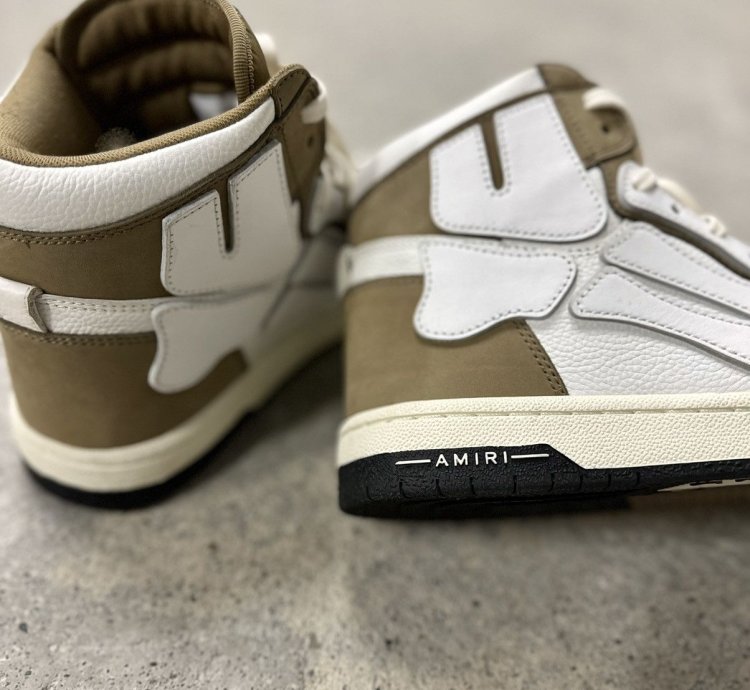 Amiri High Top Skeleton Trainers