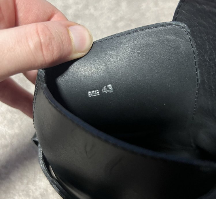 Amiri Leather Buckle Boot