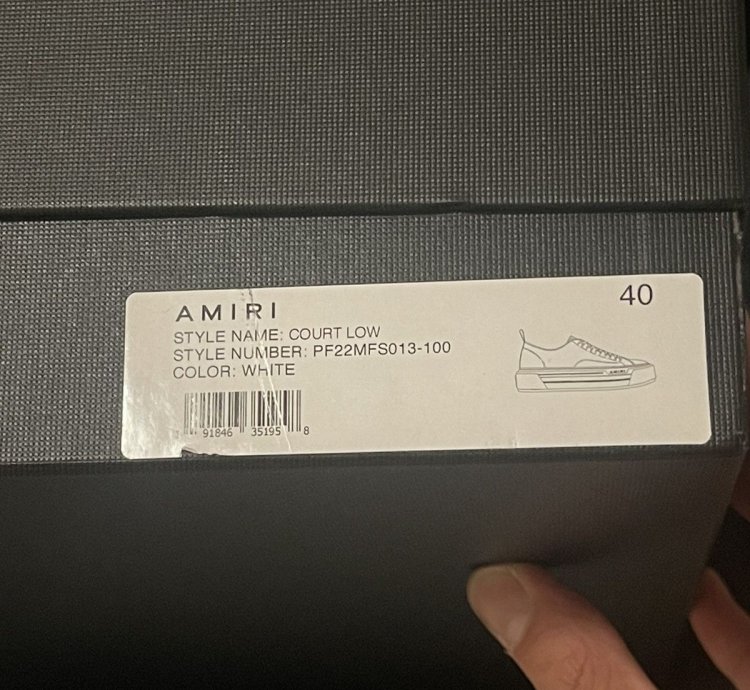 Amiri Leopard Court Low
