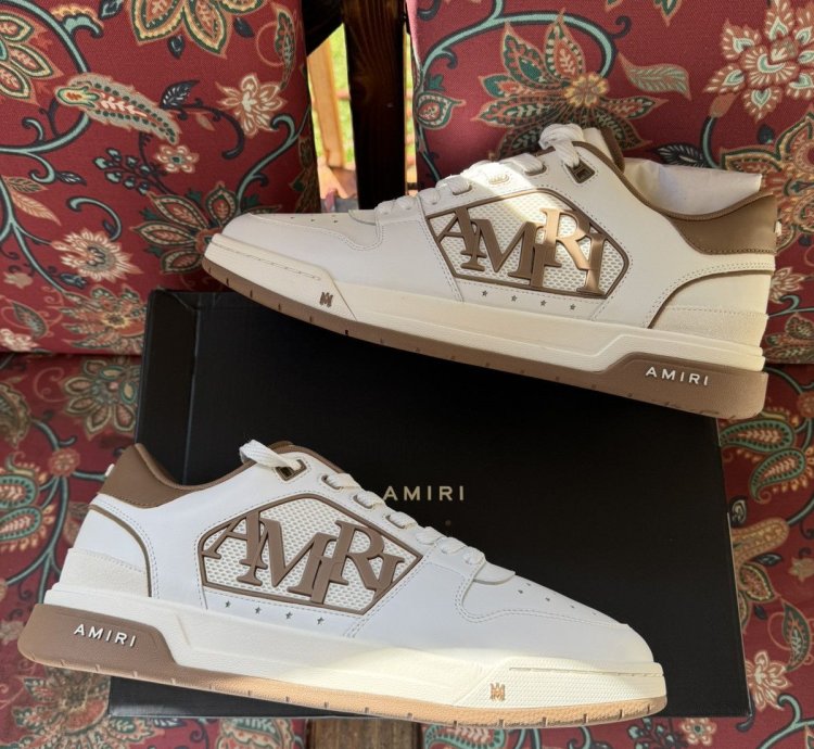Amiri Logo Low-top Sneakers