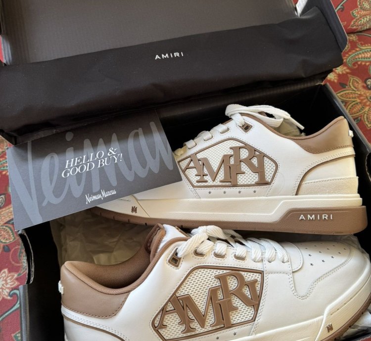 Amiri Logo Low-top Sneakers