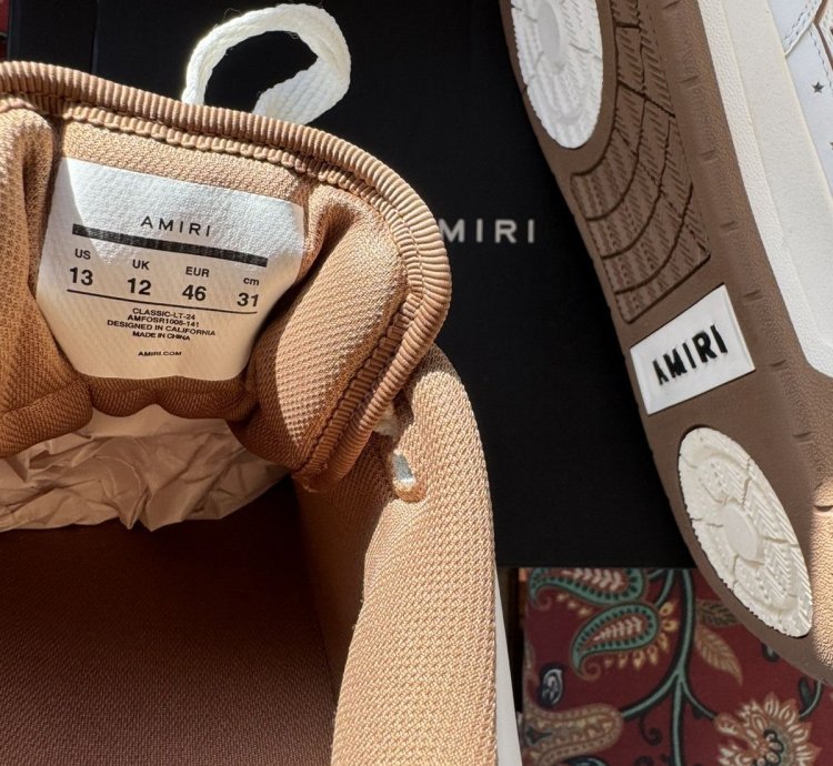 Amiri Logo Low-top Sneakers