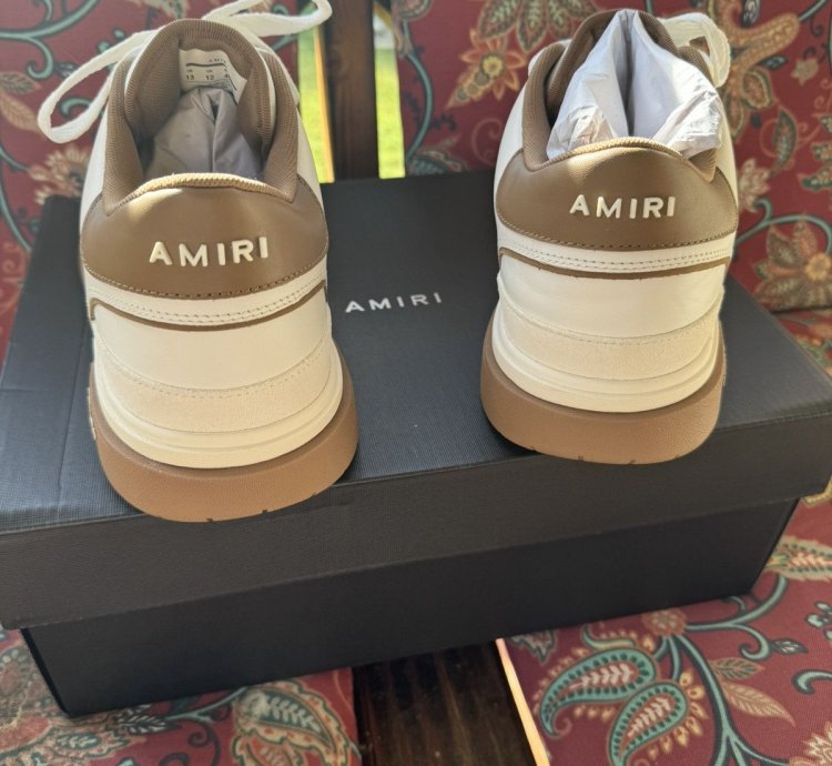 Amiri Logo Low-top Sneakers