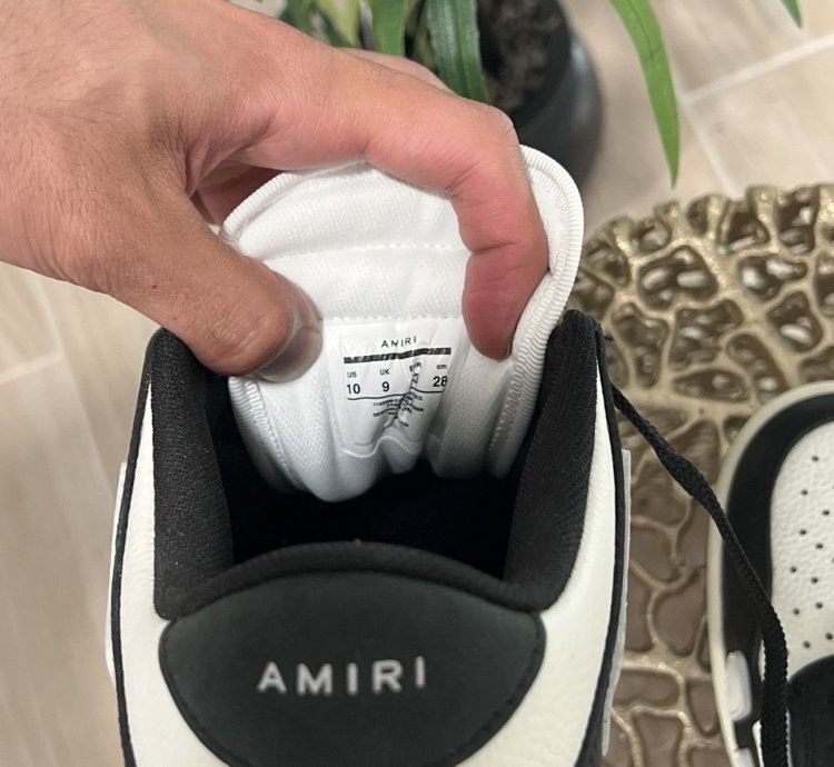 Amiri Low Aj1 Sneaker 10 Us