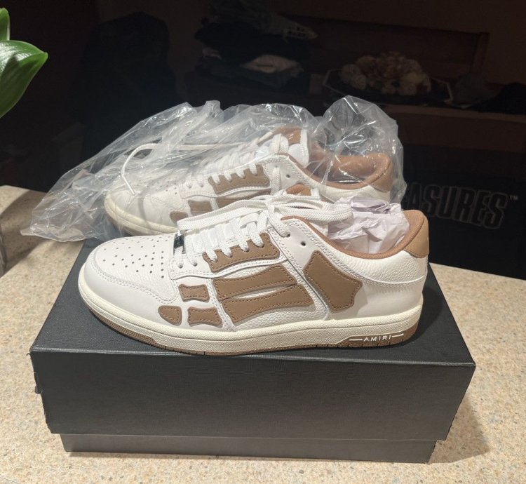 Amiri Low Skeleton Sneakers
