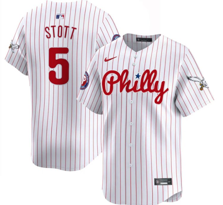 Bryson Stott Jersey 5 Phillies And Eagles Vapor Premier Limited Stitched Pinstripe