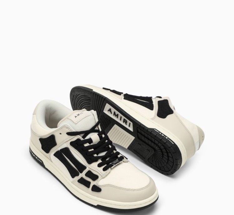 Amiri Low Skell Beige Trainer