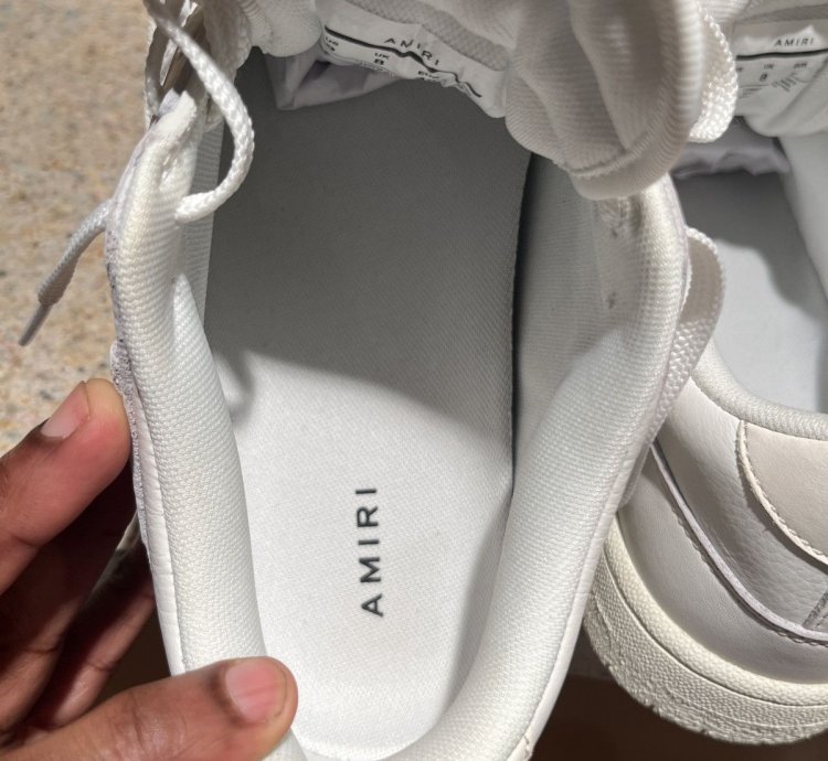 Amiri Low-top Skeleton Sneakers
