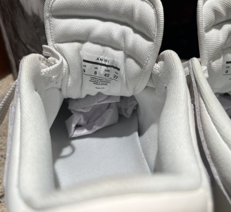 Amiri Low-top Skeleton Sneakers