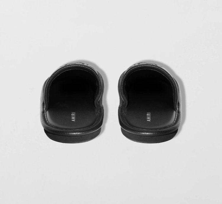 Amiri Lux Leather Slipper
