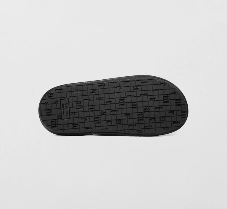 Amiri Lux Leather Slipper