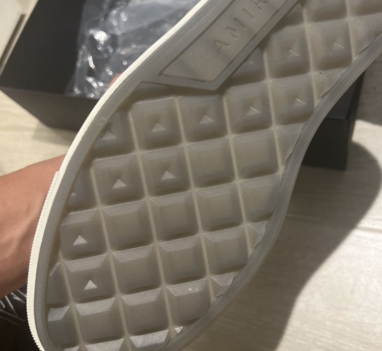 Amiri Ma Logo Court High Sneakers