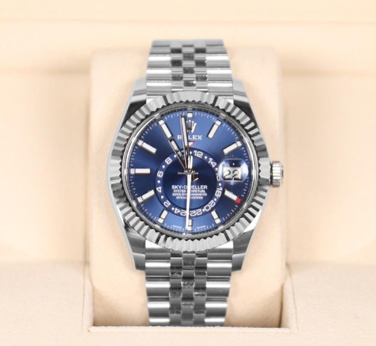 Rolex Sky-dweller 2022 Sky-dweller Blue Dial Jubilee 326934 new Full Set