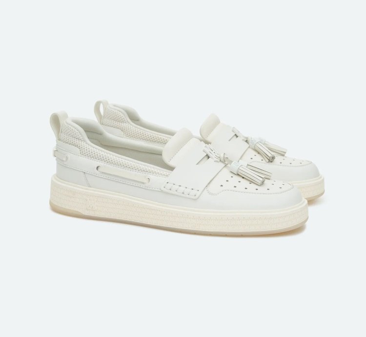 Amiri Ma Tassel Hybrid Loafer alabaster New 650 43