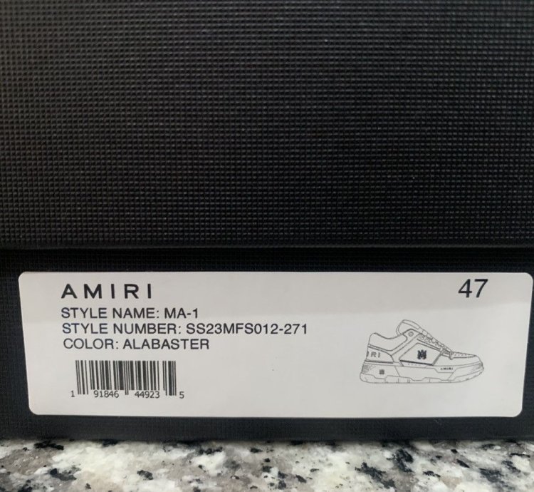 Amiri Ma-1 Off White Sneakers