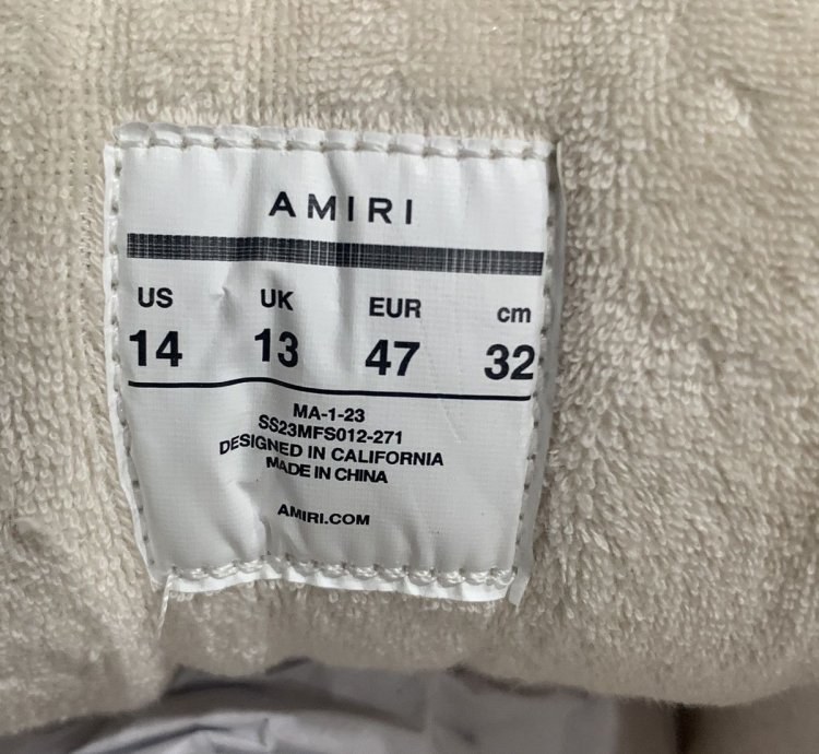 Amiri Ma-1 Off White Sneakers