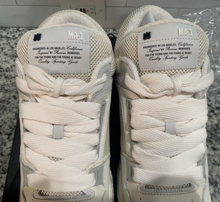 Amiri Ma-1 Off White Sneakers