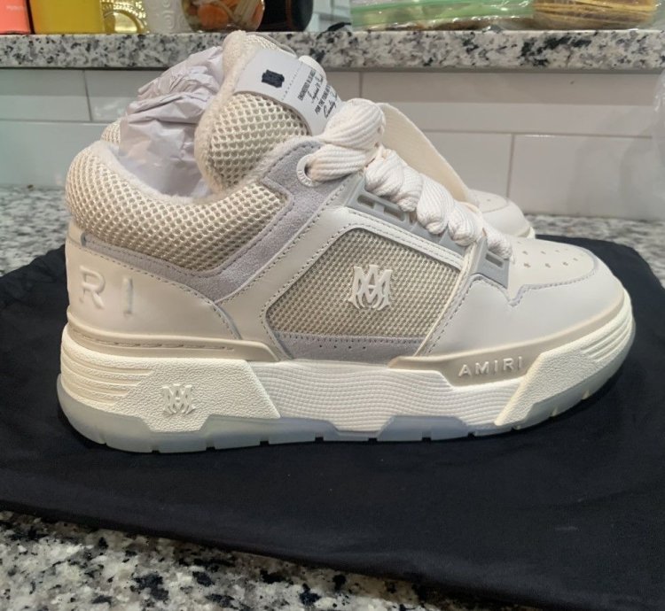 Amiri Ma-1 Off White Sneakers sz 7 Mens