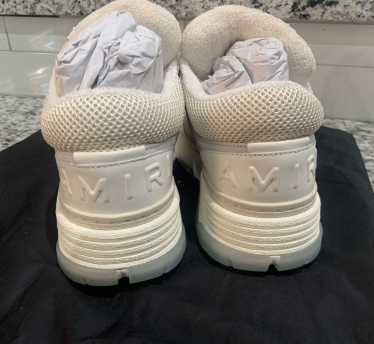 Amiri Ma-1 Off White Sneakers sz 7 Mens