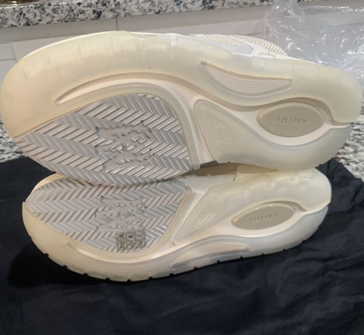 Amiri Ma-1 Off White Sneakers sz 7 Mens
