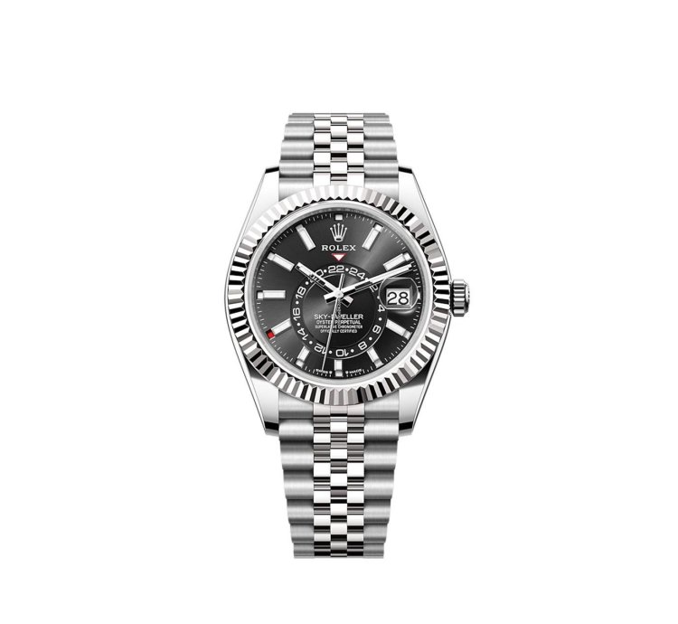 Rolex Sky-dweller 2024 Sky-dweller Black Dial Jubilee Full Set 336934