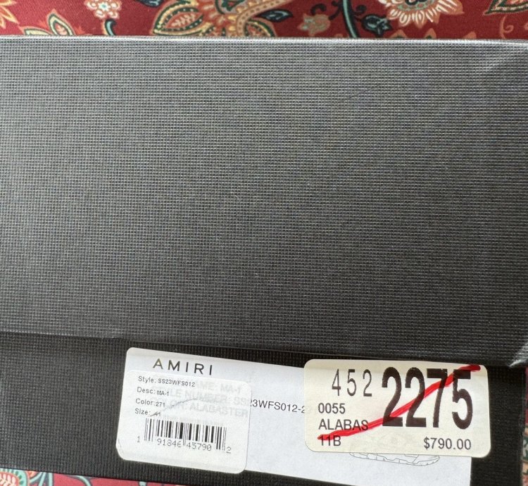 Amiri Ma-1 Sneakers