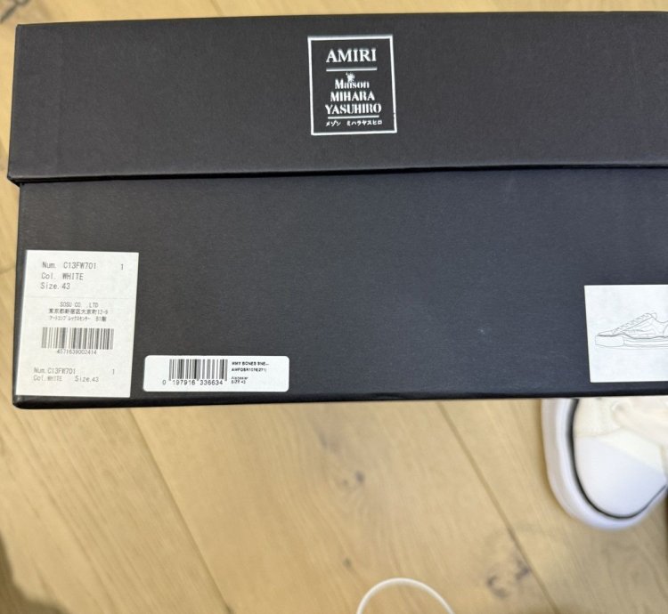 Amiri Maison Mihara Yasuhiro Peterson Og Collab Sneakers