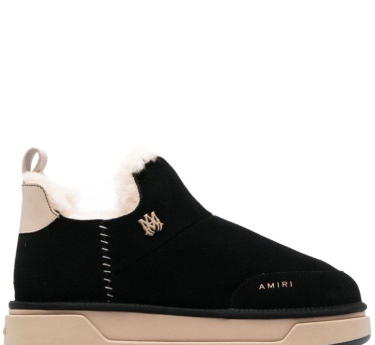 Amiri Malibu Shearling Ankle Boots