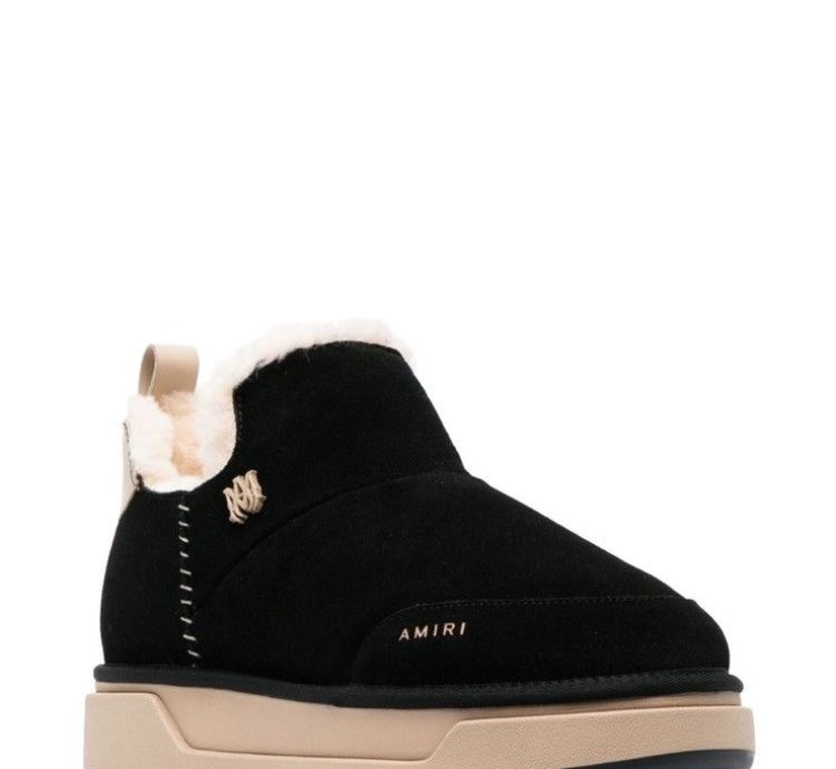 Amiri Malibu Shearling Ankle Boots