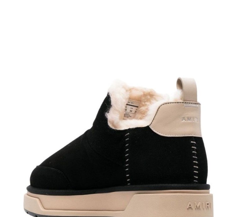 Amiri Malibu Shearling Ankle Boots
