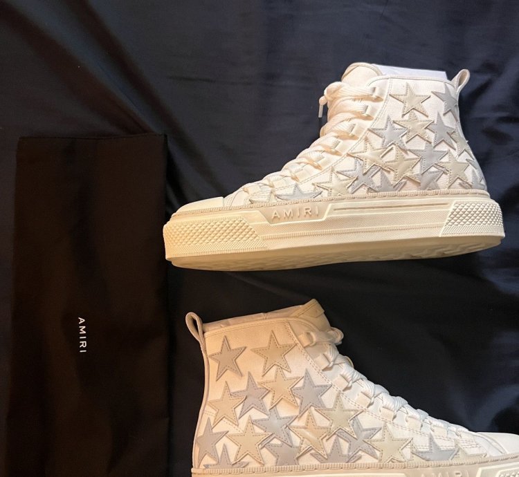 Amiri Men Stars Count High-top Sneakers